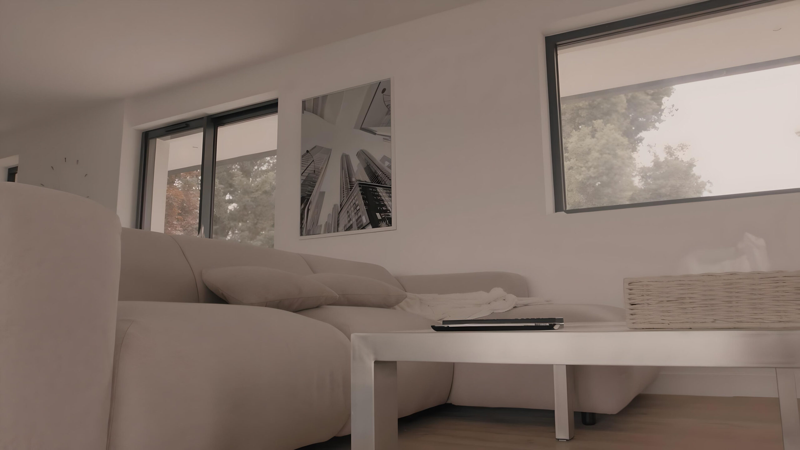 Rehausse - Surélévation Genève - Entreprise construction bois - Canapé - Salon